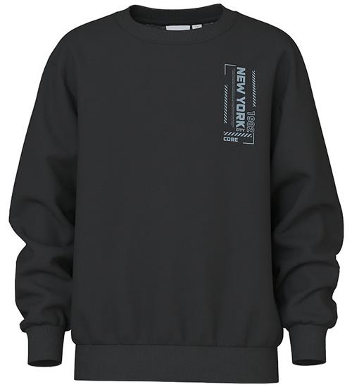 Name It Sweatshirt - NkmVasha - Black/New York 1982