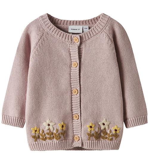 Name It Cardigan - Strik - NbfKamma - Burnished Lilac