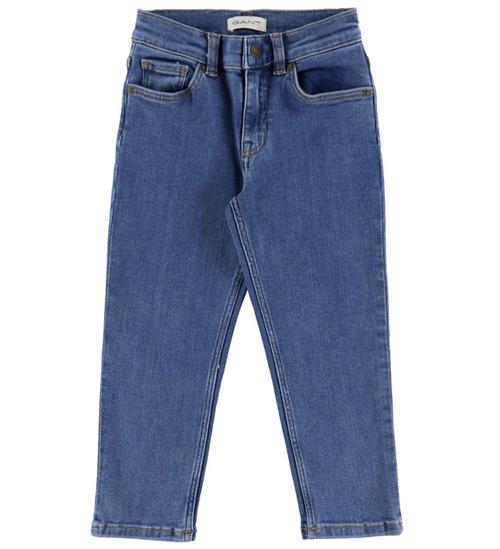 GANT Jeans - Denim - Slim Jeans - Mid Blue
