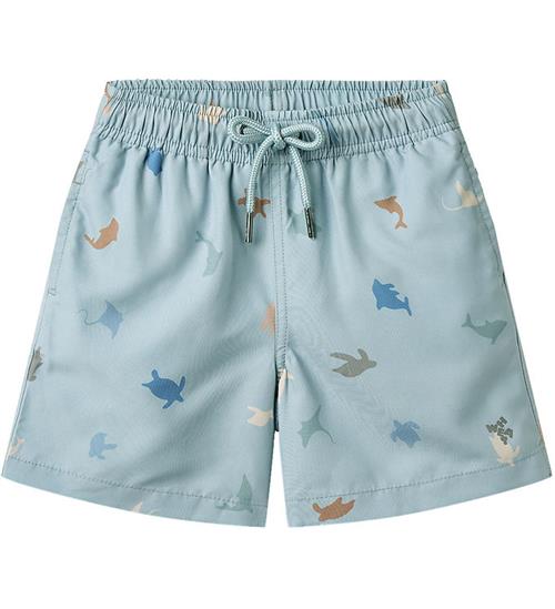 Wheat Badeshorts - Hansi - Soft Blue Sea Life