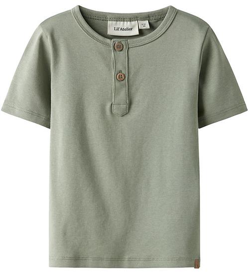 Lil Atelier T-shirt - NmmLalo - Seagrass