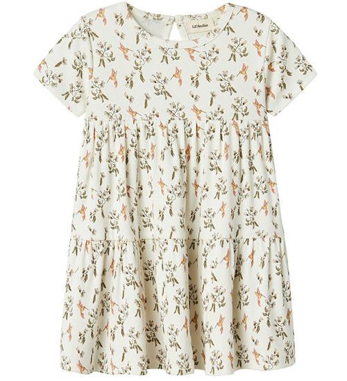 Lil Atelier Kjole - NmfLavo - Coconut Milk/Humming Bird