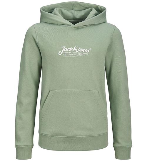 Jack & Jones Hættetrøje - JjBeau - Iceberg Green