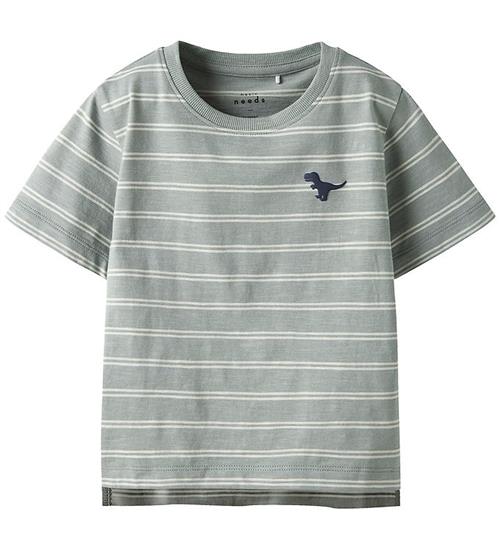 Name It T-shirt - NmmVoby - Slate Gray/Whitecap Gray