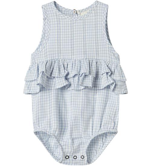 Lil' Atelier Sommerdragt - NbfHazelle - Zen Blue