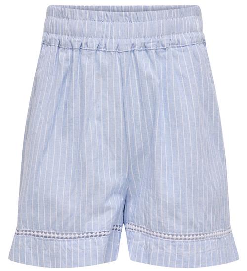 Kids Only Shorts - KogDaimi - Cashmere Blue/White