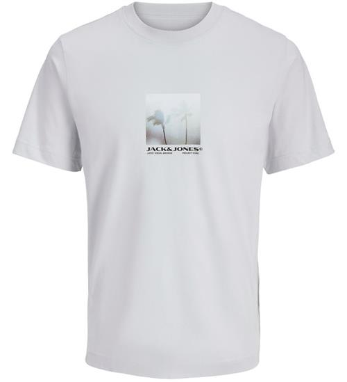 Jack & Jones - T-shirt - JcoCalma Photo - Gray Dawn