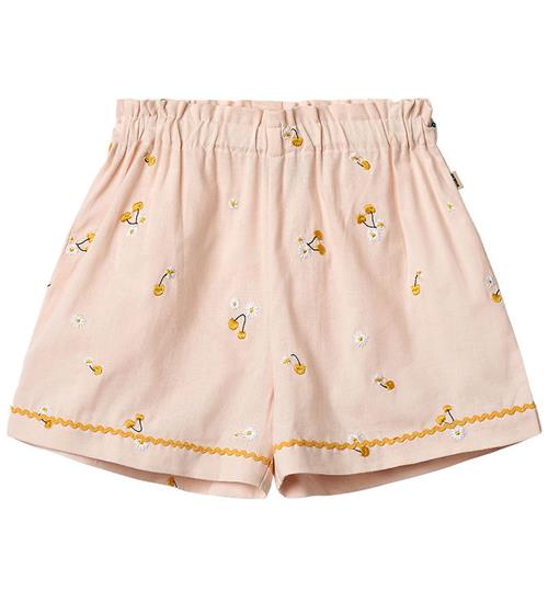 Wheat Shorts - Silja - Powder Yellow Cherries
