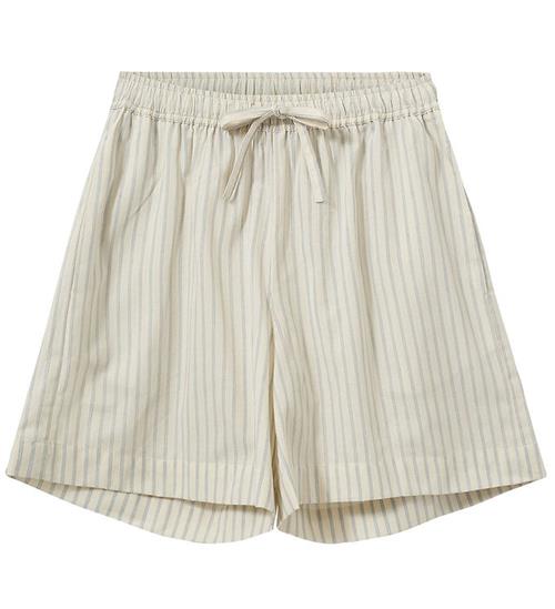 Sofie Schnoor Shorts - Zahrasy - Antique White m. Striber