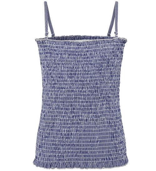 Grunt Top - GrBibi Pin - Navy/Hvid