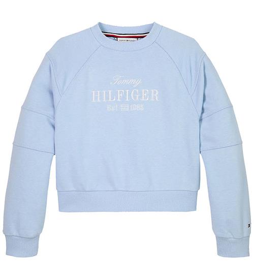 Tommy Hilfiger Sweatshirt - Script - Breezy Blue