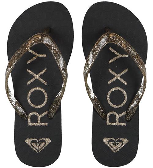 Roxy Klipklapper - Viva Sparkle - Sort/Guld