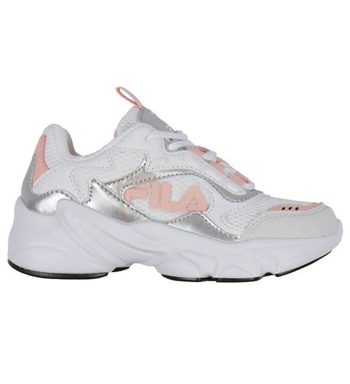 Fila Sko - Collene Logo Kids - Hvid/Silver