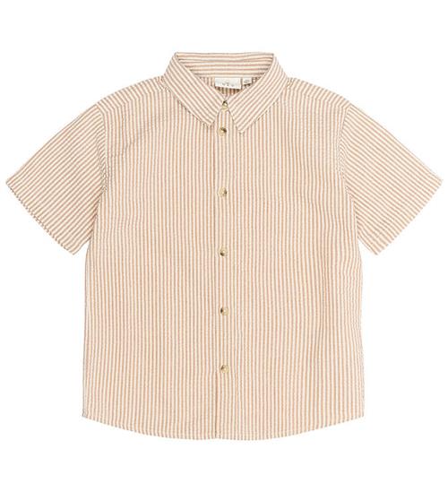The New Skjorte - TnOllie - Indian Tan Striped