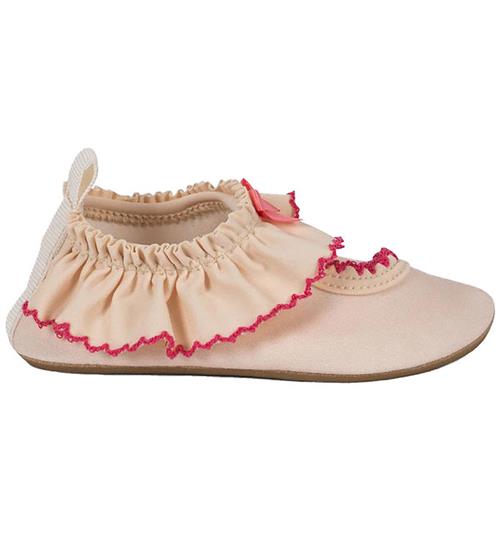 Konges Sløjd Badesko - Kitty Frill - Soft Pink