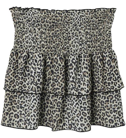 LMTD Nederdel - NlfLeosandy - Mocha Meringue/Leopard