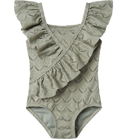 Lil Atelier Badedragt - NmfFelony - Forest Fog