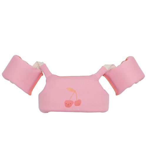 SunnyLife Svømmevest m. Vinger - 3-6 År - Cotton Candy - Cherry
