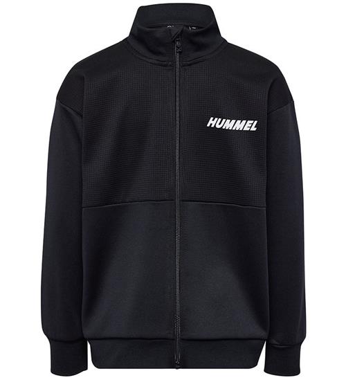 Hummel Cardigan - Vaflet - hmlOdin Zip - Black/Asphalt