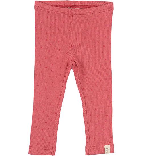 Petit Piao Leggings - Modal - Dot - Light Berry