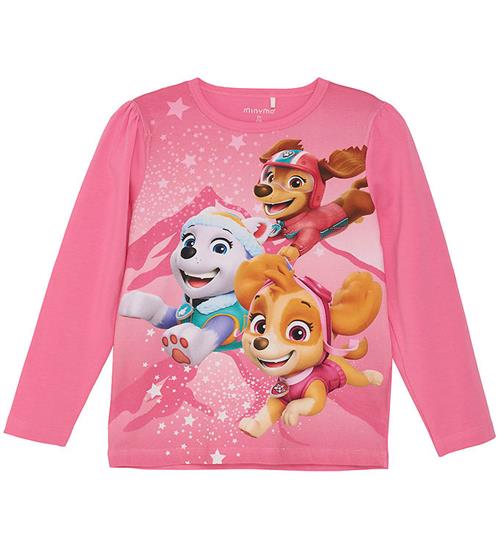 Minymo Bluse - Paw Patrol - Azalea Pink