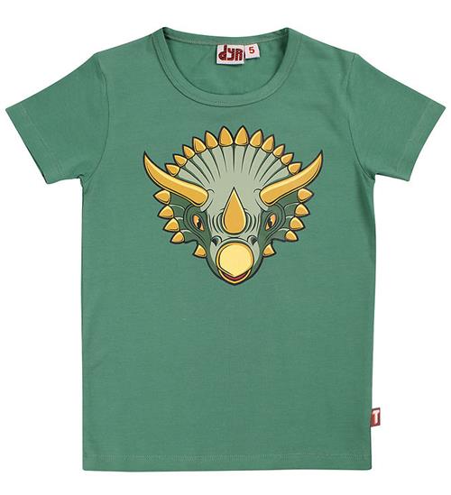 DYR T-shirt - DyrGrowl - Fatique Green Triceratops