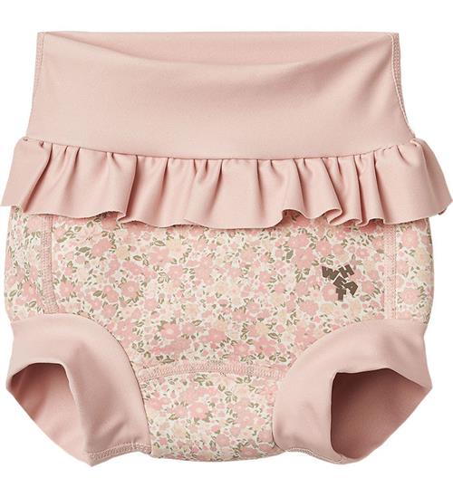 Wheat Blebadebukser - UV40+ - Neopren - Ivory Flower Meadow