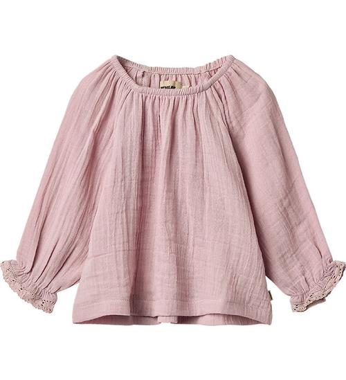Wheat Bluse - Musselin - Merle - Lavender Mist
