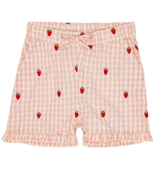 Flöss Shorts - Dolly - Pink Berry Gingham