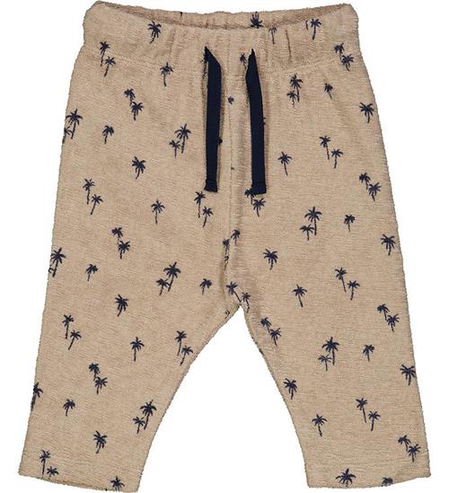 Müsli Bukser - Palm - Cashmere/Night blue
