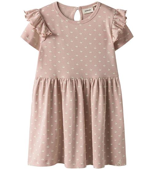 Lil' Atelier Kjole - NmfGayo - Peach Whip/Swans