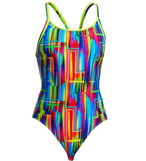 Funkita Badedragt - Diamond Back - UV50+ - The Glitch