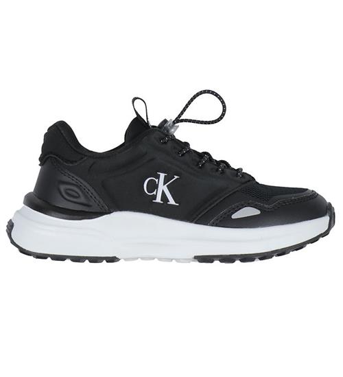 Calvin Klein Sko - Low Cut Lace-Up - Sort