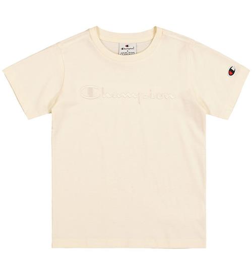 Champion T-shirt - Offwhite m. Logo