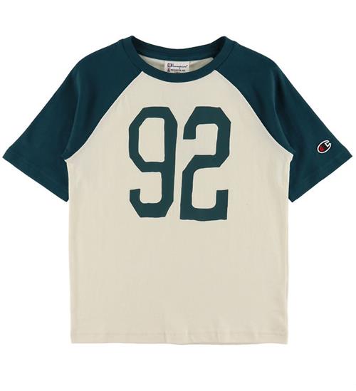 Champion T-shirt - Grøn/Hvid