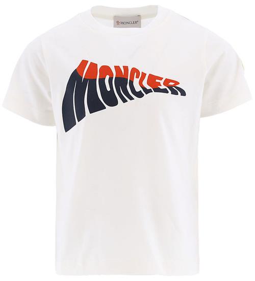 Moncler T-shirt - Hvid m. Print