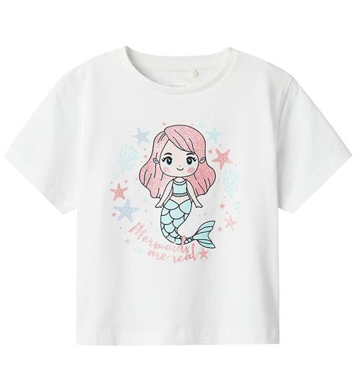 Name It T-shirt - NmfFrejane - Lucent White