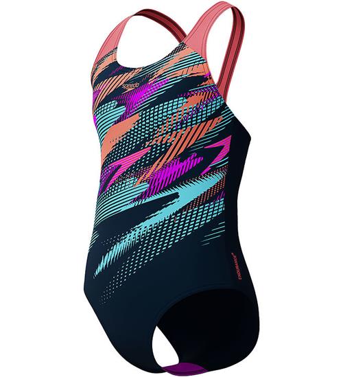 Speedo Badedragt - Digi Placemement Splashback - Sort m. Print