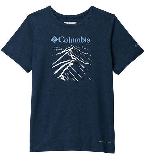 Columbia T-shirt - Tech Trailâ¢ - Collegiate Navy Heather