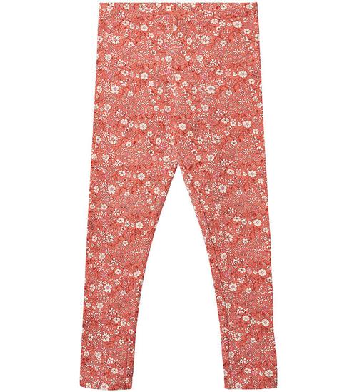 Wheat Leggings - Jules - Coral Flowers