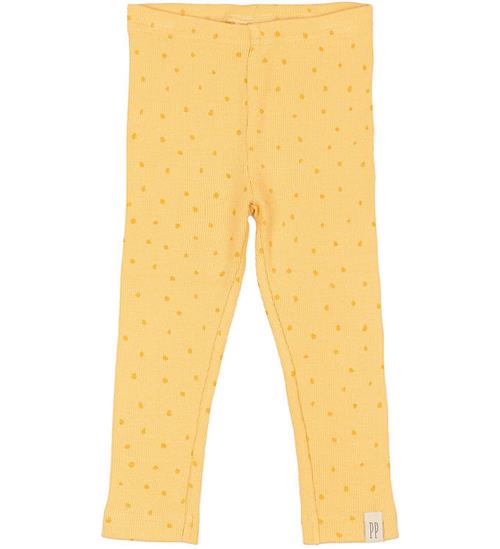 Petit Piao Leggings - Rib - Modal - Yellow Sun