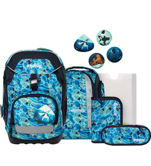 Ergobag Skoletaskesæt - Pack - Ocean DiveBear