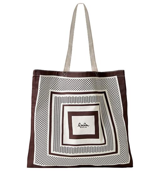Lala Berlin Shopper - Maja - Heritage Stripe Brown
