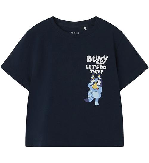 Name it T-shirt - NmmFlick Bluey - Dark Sapphire