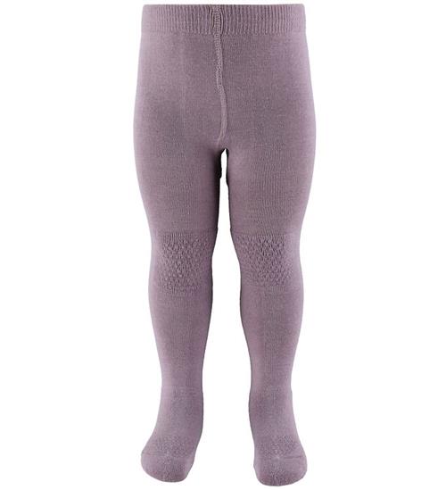 Name It Strømpebukser - Uld/Bomuld - NmfWak - Purple Dove