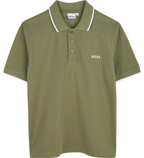 BOSS Polo - Piqué - Dark Green