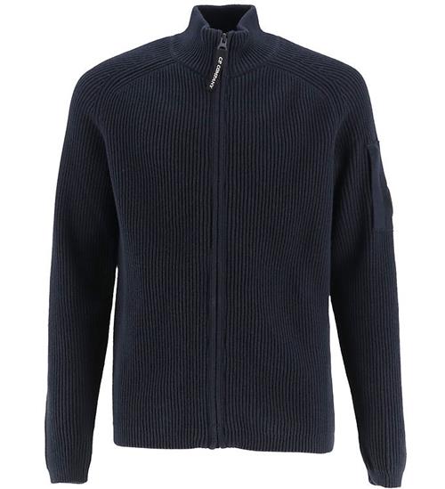 Se C.P. Company Cardigan - Strik - Total Eclipse Blue ved KidsWorld