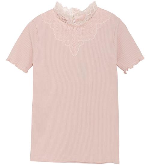 Creamie T-shirt - Rib - Lotus m. Blonder