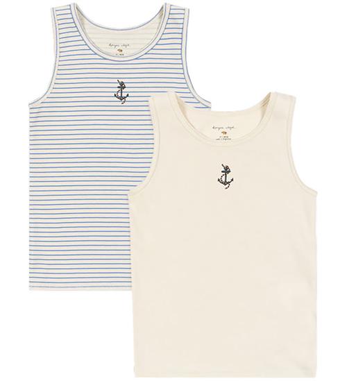 Konges Sløjd Undertrøje - 2-pak - Stripe Provence Mix