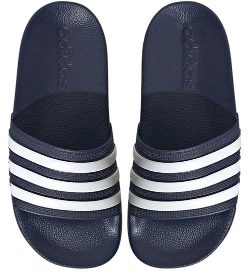 adidas performance Badesandaler - Adilette Shower - Dkblue/Ftwwh